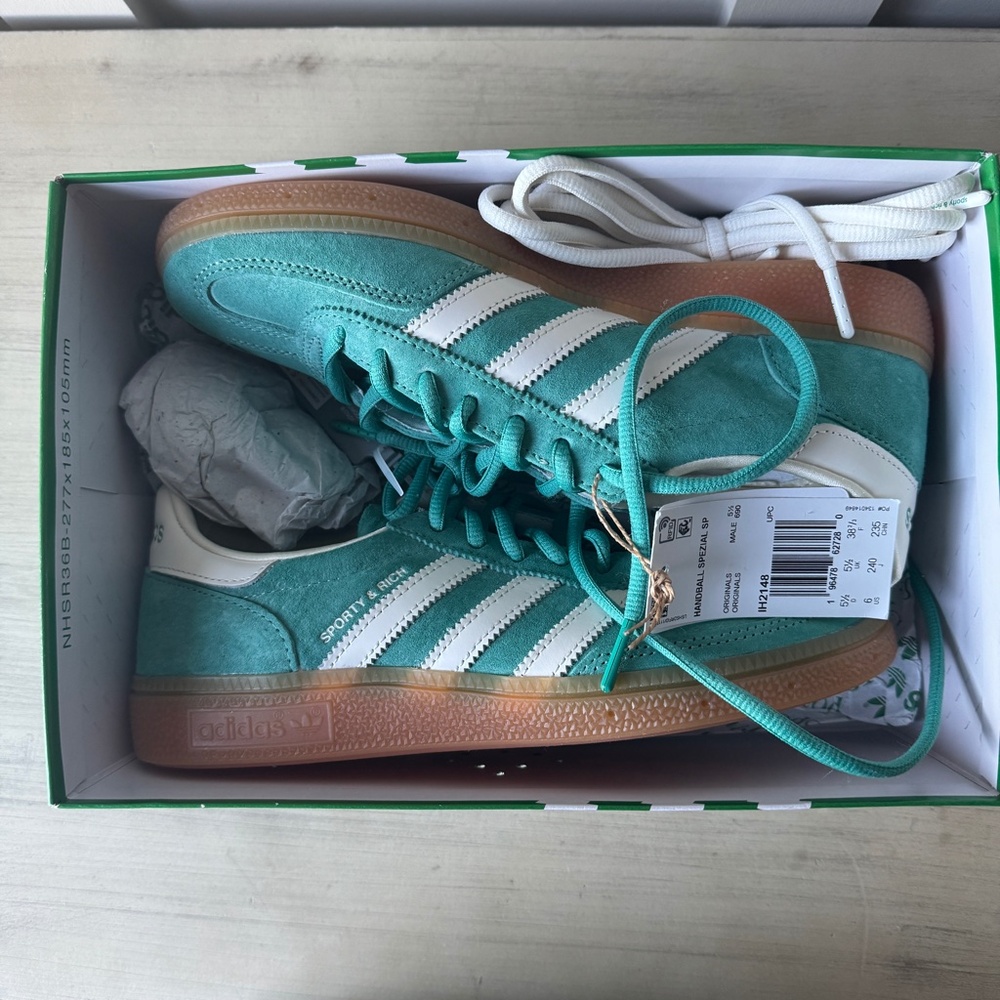 NWT Adidas x Sporty & Rich Capsule Collection | Handball Spezial Size 8